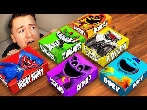 Öffne NIEMALS alle MYSTERY POPPY PLAYTIME BOXEN um 3 UHR NACHTS...