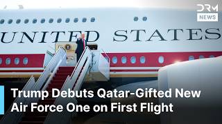 Trump Takes First Flight on Qatar-Gifted New Air Force One Ahead of Historic July 4 Flyover | AC1N