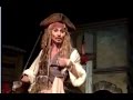 Johnny Depp surprises Disneyland guests as Jack Sparrow in Pirates of the Caribbean ride