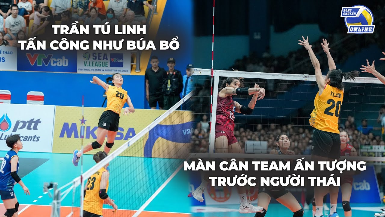 Trần Tú Linh: Màn cân team mãn nhãn trước người Thái của 