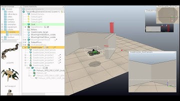 Concave Obstacle Boundary following with VREP+ROS