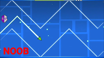 NOOB vs PRO vs HACKER vs GOD in Geometry Dash #2 all gameplays by me (using hacks)