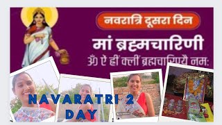 Navaratri 2 Day White Saree Pooja Look Mata Rani Ka 2 Din