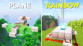 Minecraft: 5 EASY Redstone Builds & Ideas!