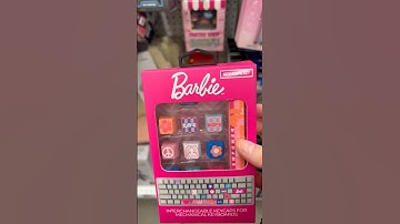 Barbie key cap set for your keyboard at Five below, Utah #foryou #barbie #barbiestyle #barbieworld