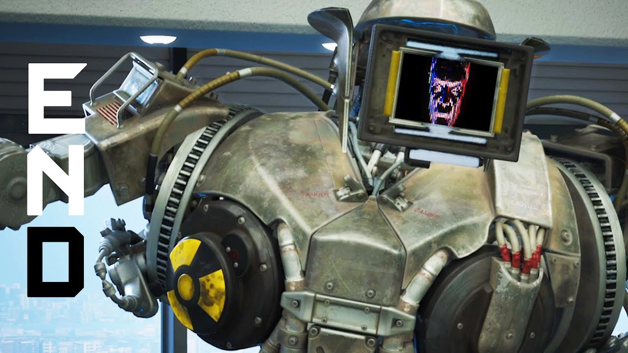 Final BOSS Fight With The Monster In RoboCop Rogue City END YouTube 