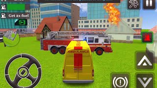 Trò chơi Mô phỏng xe cứu thương - Bác sĩ lái xe ô tô |City Ambulance  Emergency Hospital Simulator screenshot 4