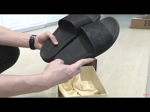 louis vuitton sliders men