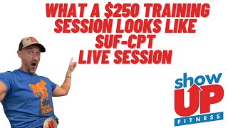 What a $250 training session looks like | LIVE personal training sessions | Show Up Fitness CPT screenshot 5