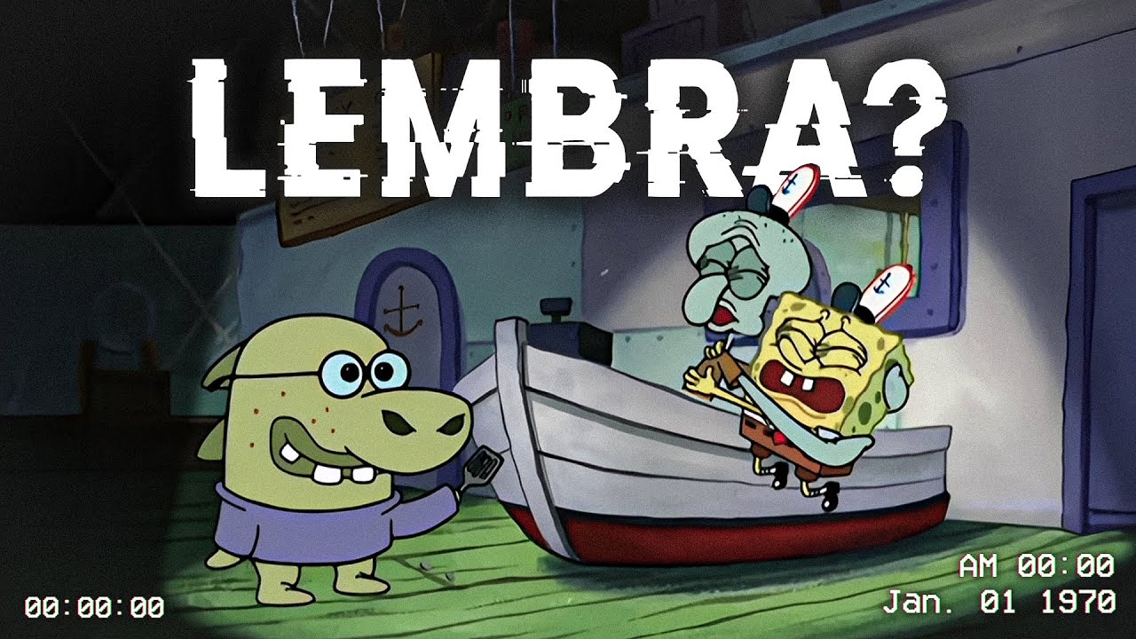 Os 8 episódios mais ASSUSTADORES e BIZARRO de Bob Esponja