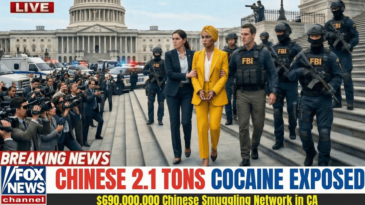 FBI Storms $690,000,000 Chinese Smuggling Network in CA — 2 1 Tons Cocaine, Cash & Rifles Seized