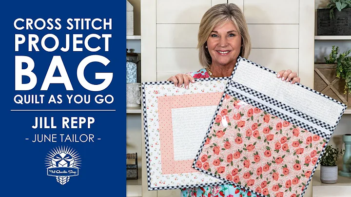 How to Make an Easy Quilt As You Go Project Bag! Zippity-Do-Done Project Bags by June Tailor