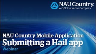 NAU Country Mobile App: Submitting Hail Applications screenshot 1