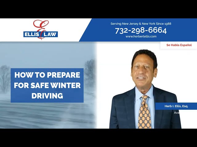 How To Prepare For Safe Winter Driving | Ellis Law