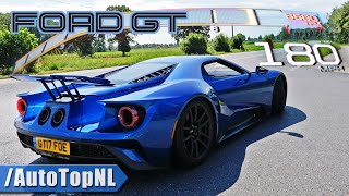 FORD GT | *AKRAPOVIC* SOUND & ACCELERATION 0-280KM/H by AutoTopNL