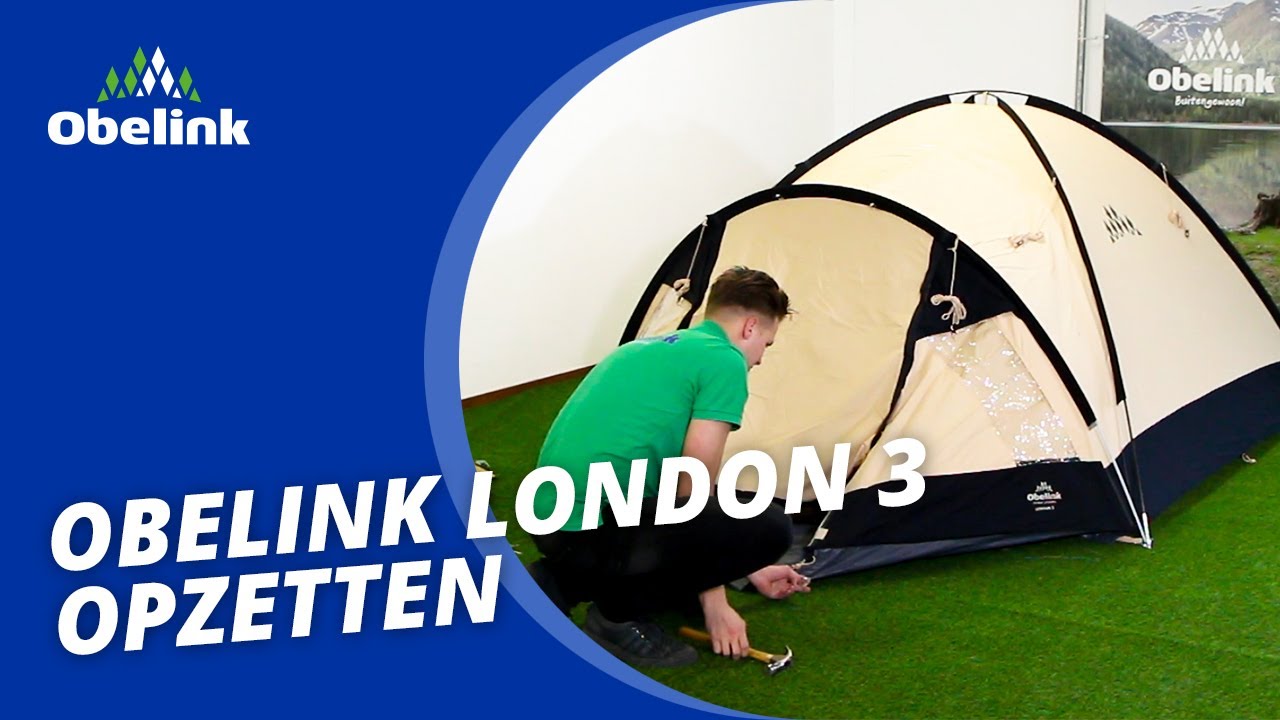 Obelink London 3 Opzetten | Instructievideo I Obelink Vrijetijdsmarkt