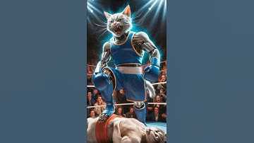 REVENGE FOR FATHER,CAT vs Robot cat, 😭 #cat #kitten #cute #cutecat #cats #sad #shorts #ai #trending