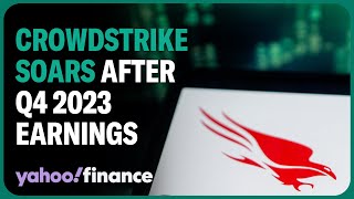 Crowdstrike ‘a leader in cybersecurity space,' analyst says as stock soars on Q4 earnings