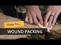 Hemostatic gauze  wound packing