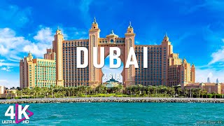 Flying Over Dubai - Relaxing Music With Beautiful Natural Landscape - Videos 4K