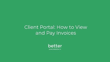 Client Portal: How to View and Pay Invoices