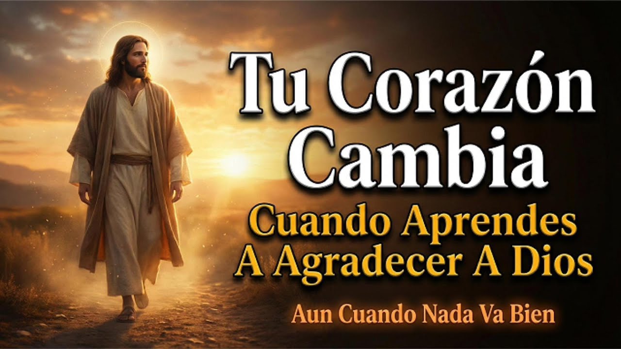 AGRADECE A DIOS AUN EN LA PRUEBA | TU CORAZÓN SERÁ TRANSFORMADO 🙏 | Reflexión Cristiana