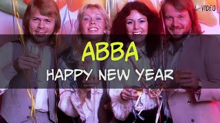 ABBA  - Happy New Year -  (Lyrics) на русском