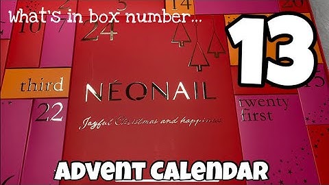 Neonail Advent Calendar 2020 Day 13