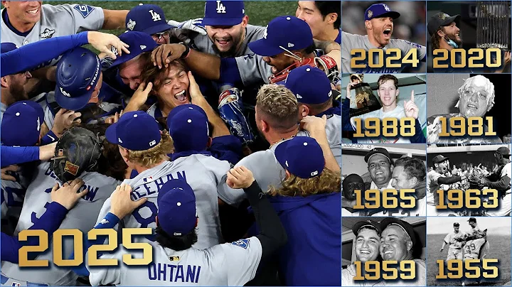 The ending of EVERY Dodgers World Series championship! (9 total titles between 1955-2025!)