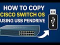 How to Copy Cisco Switch OS Using USB Pendrive | Easy IOS Backup Guide