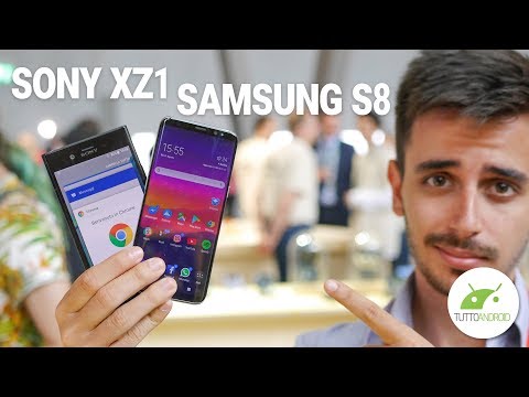 Sony Xperia XZ1 vs Samsung Galaxy S8, da IFA 2017 | ITA da TuttoAndroid