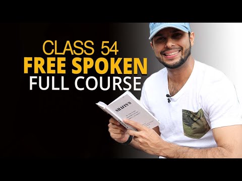 How to start spoken English course for beginners (class 54)