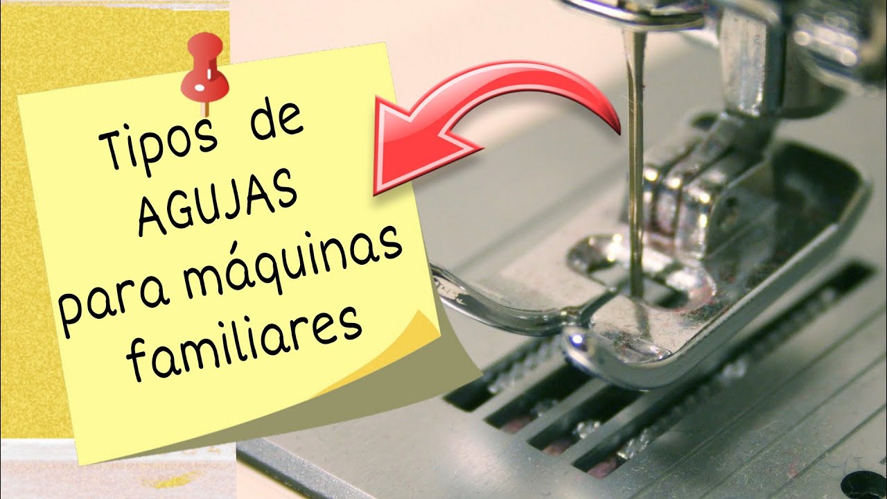 Tipos de AGUJAS para máquinas de COSER familiares /domésticas - Fabiana  Marquesini - 462 