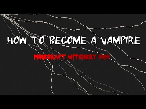 Minecraft: VAMPIRE MOD! - Hunters, Unmanliness and Wings 