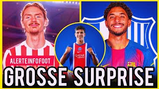 🚨GROS ACTU FOOT : Le Barça Passe À L'attaque, Psg Surveille Mateus, Atletico Fonce,ETC.....