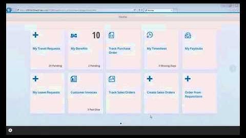 ▶ SAP Fiori Demo