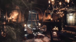 🚢🍷1912's A first class Smoking room in TITANIC [No music] + Smoking & Ocean sounds screenshot 4