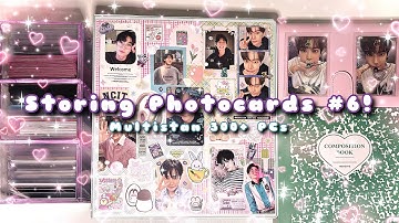 Storing Photocards in my Binders Pt. 6! (300+ cards, many groups!) 