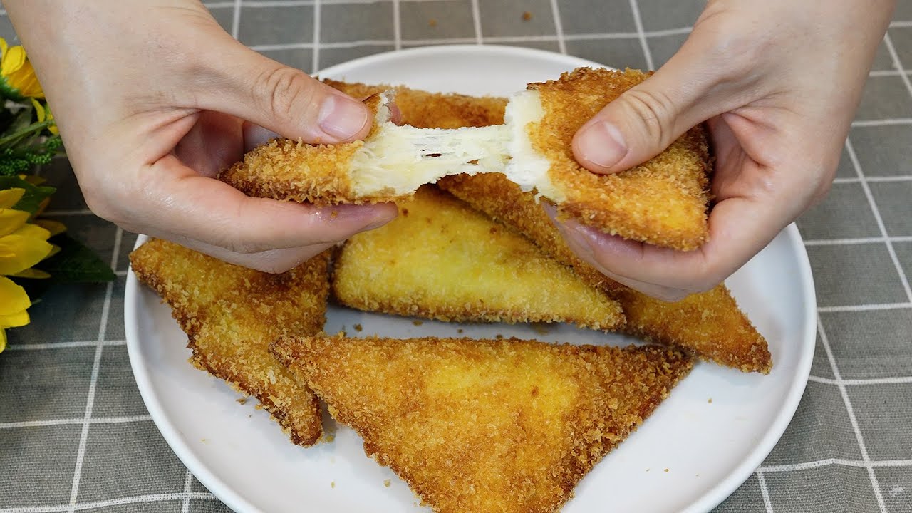מתכון לכריך לחם טוסט מטוגן וגבינת פירה, המרכיבים פשוטים, זולים וטעימים!