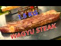 1,5 kg WAGYU Shio Aged Chuck STEAK vom GRILL Feuerplatte --- Klaus grillt