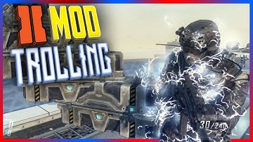 Black Ops 2 Mod Trolling #3 - "Fake Derank, God Mode AFK"