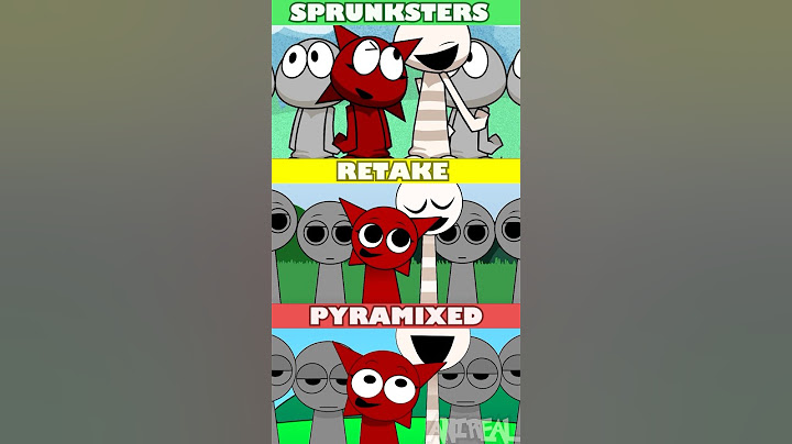 Incredibox Sprunksters MROONA VS Sprunki Retake MROONA VS Sprunki Pyramixed MROONA