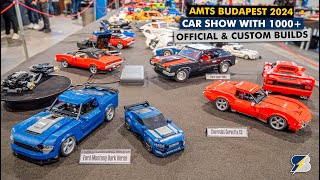 AMTS 2024 Budapest car show with 1000+ brick built vehicles!