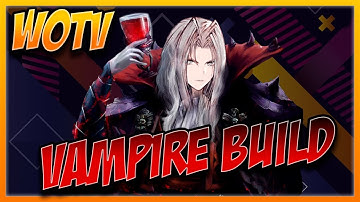 Wotv GVG Sephiroth 140 imortal Comp tank vampírica (FFBE War of The Visions)