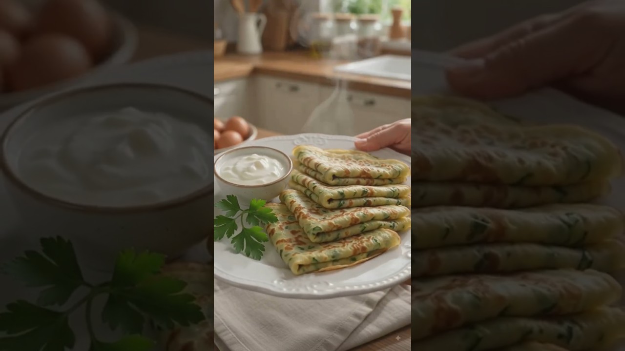 Kahvaltıya Kabaklı krep tarifi👉⬇️ #krep #recipe #shorts Kahvaltıya Kabaklı krep tarifi👉⬇️ #krep #recipe #shorts