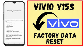 vivo y15s factory data reset
