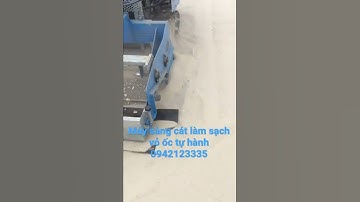 Máy sàng cát bãi biển tại Quảng Ninh