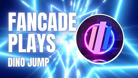 Playing Dino Jump in Fancade! #fancade #games #video