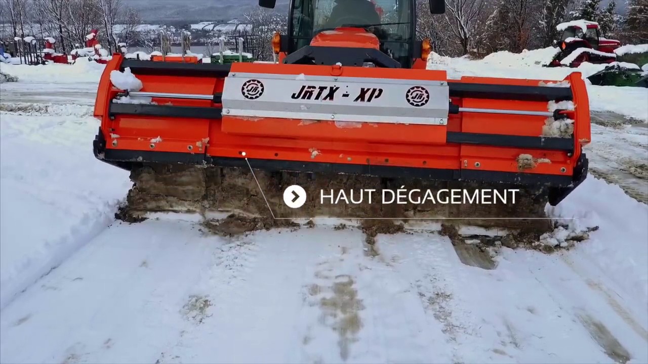 Kersten lame à neige pour tracteur horticole - Pivabo