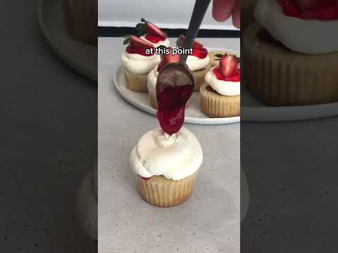 Strawberry Shortcake Cupcakes
